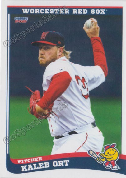 2022 Worcester Red Sox Kaleb Ort – Go Sports Cards