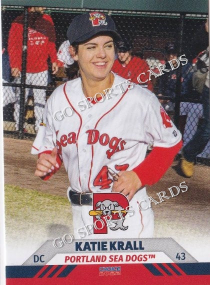 2022 Portland Sea Dogs Katie Krall