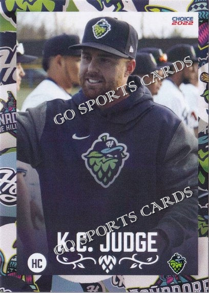 2022 Hillsboro Hops KC Judge – Go Sports Cards