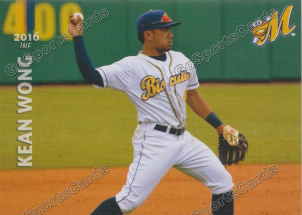 2016 Montgomery Biscuits Kean Wong