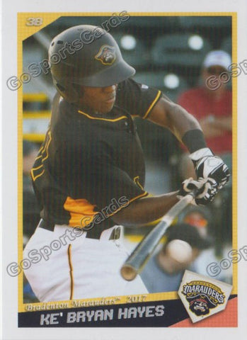 2017 Bradenton Marauders Ke'Bryan Hayes