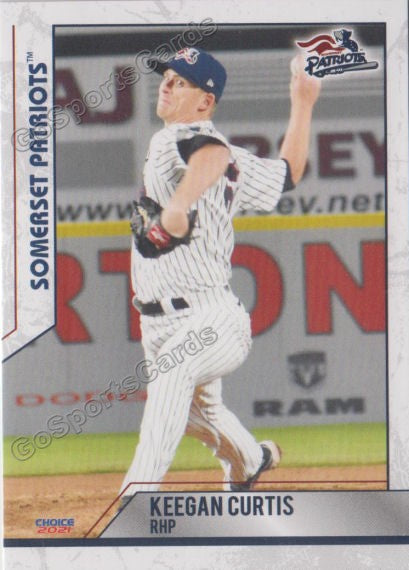 2021 Somerset Patriots Keegan Curtis