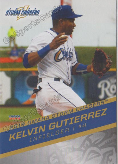 2019 Omaha Storm Chasers Kelvin Gutierrez