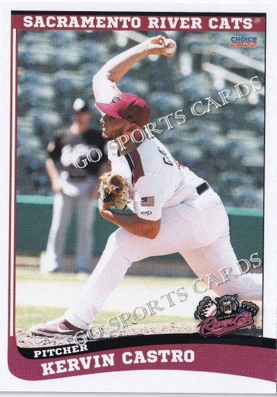 2022 Sacramento River Cats Kervin Castro