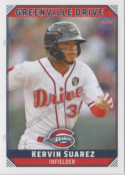 2019 Greenville Drive Kervin Suarez