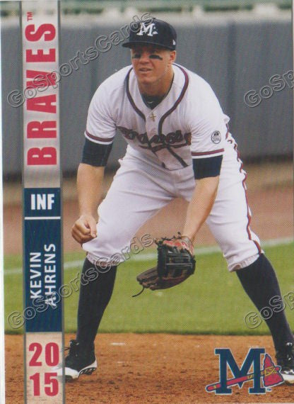 2015 Mississippi Braves Kevin Ahrens