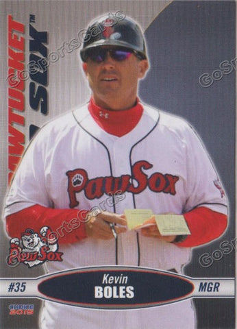 2015 Pawtucket Red Sox Kevin Boles