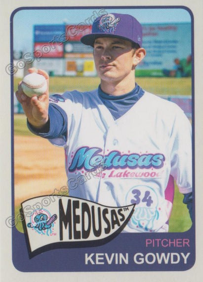 2019 Medusas de Lakewood BlueClaws Kevin Gowdy