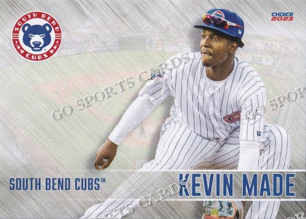 2023 South Bend Cubs Kevin Made – Go Sports Cards