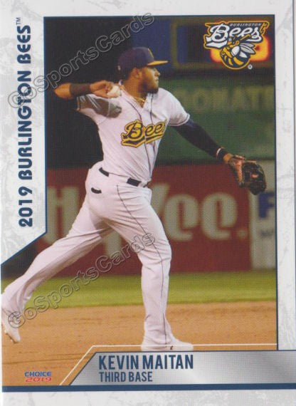 2019 Burlington Bees Kevin Maitan