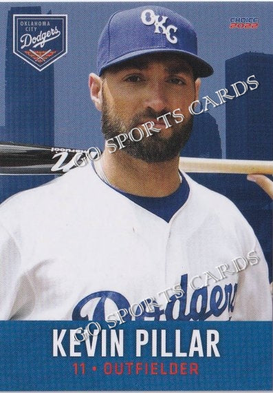 2022 Oklahoma City Dodgers Kevin Pillar