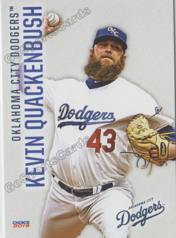 2019 Oklahoma City Dodgers Kevin Quackenbush