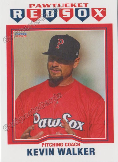 2019 Pawtucket Red Sox Kevin Walker