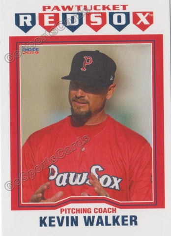 2019 Pawtucket Red Sox Kevin Walker