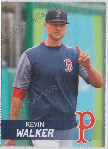 2019 Pawtucket Red Sox Dunkin SGA Kevin Walker