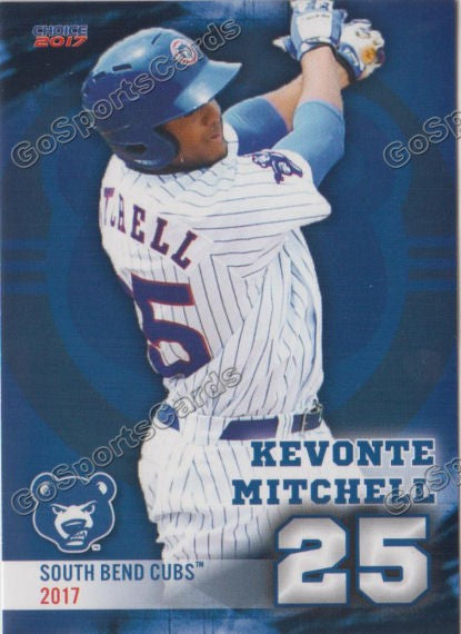 2017 South Bend Cubs Kevonte Mitchell