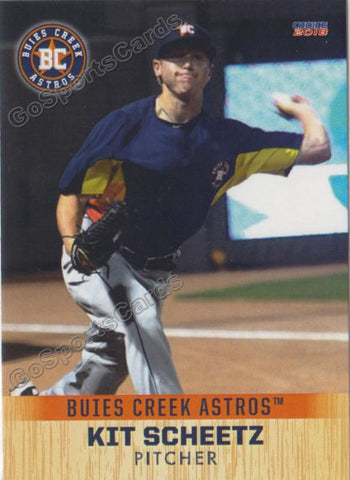 2018 Buies Creek Astros Kit Scheetz