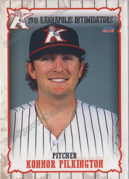 2019 Kannapolis Intimidators Konnor Pilkington