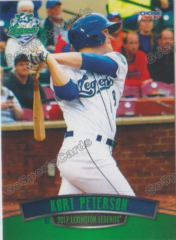 2017 Lexington Legends Kort Peterson