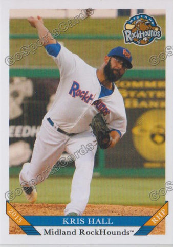 2015 Midland RockHounds Kris Hall