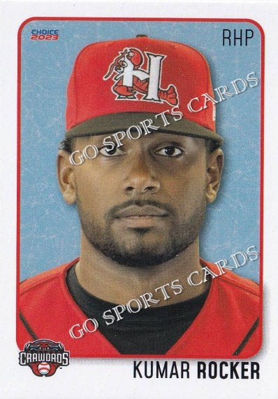 2023 Hickory Crawdads 1st Kumar Rocker