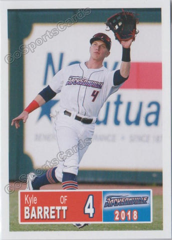 2018 Jacksonville Jumbo Shrimp Kyle Barrett