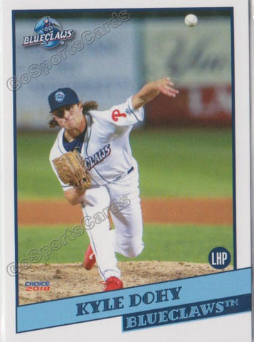 2018 Lakewood BlueClaws Kyle Dohy