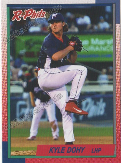 2019 Reading Fightin Phils Kyle Dohy