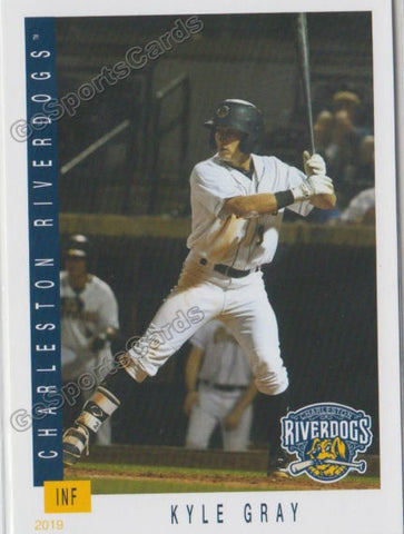 2019 Charleston RiverDogs Kyle Gray