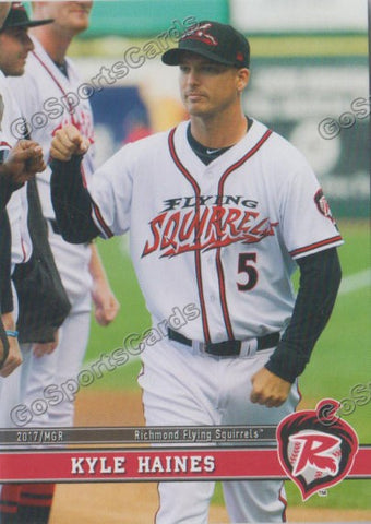 2017 Richmond Flying Squirrels Kyle Haines