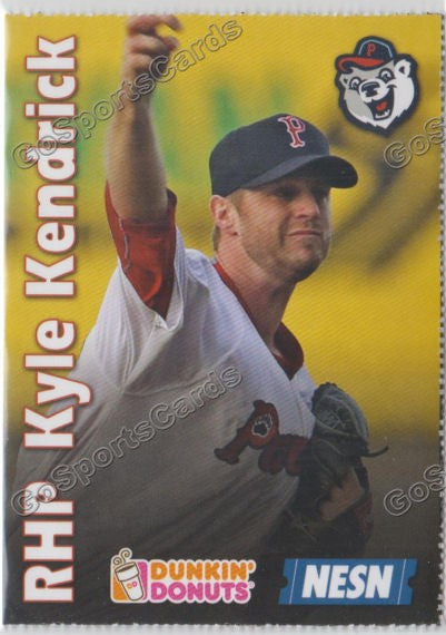 2017 Pawtucket Red Sox Dunkin Donuts SGA Kyle Kendrick