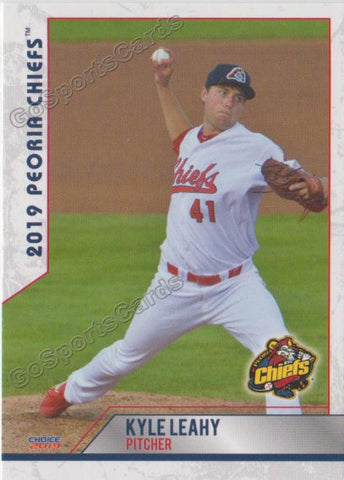 2019 Peoria Chiefs Kyle Leahy