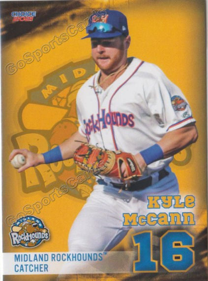 2021 Midland Rockhounds Kyle McCann