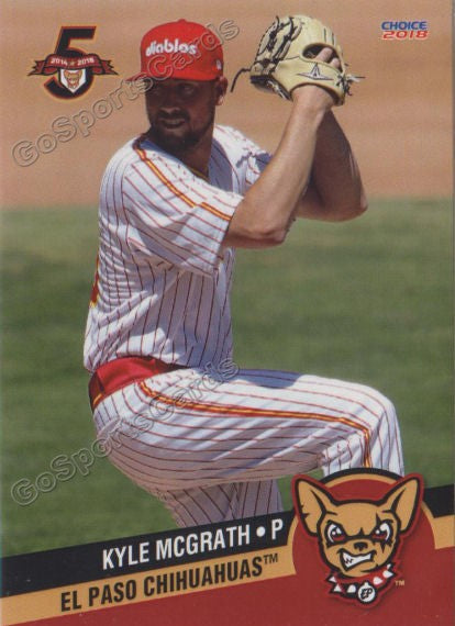 2018 El Paso Chihuahuas Kyle McGrath