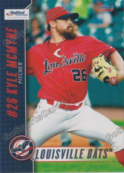 2017 Louisville Bats Kyle McMyne