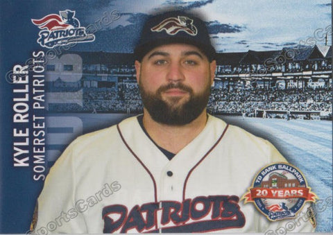 2018 Somerset Patriots Kyle Roller