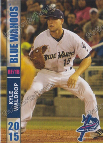 2015 Pensacola Blue Wahoos Kyle Waldrop