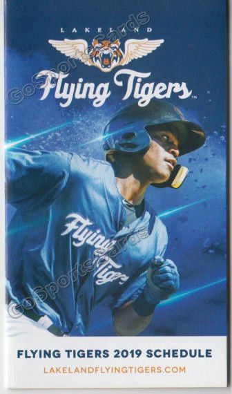 2019 Lakeland Flying Tigers Pocket Schedule