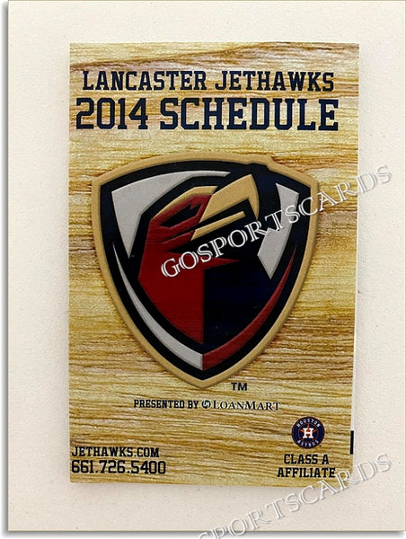 2014 Lancaster Jethawks Pocket Schedule