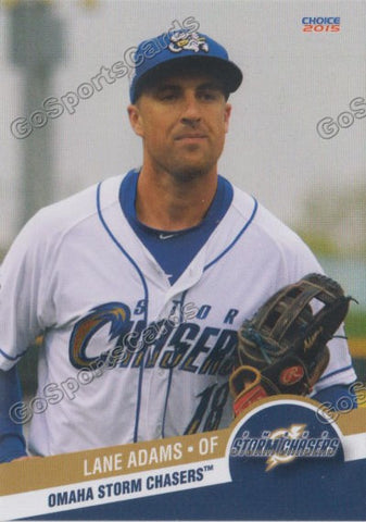 2015 Omaha Storm Chasers Lane Adams