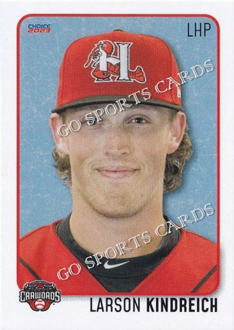 2023 Hickory Crawdads 1st Larson Kindreich