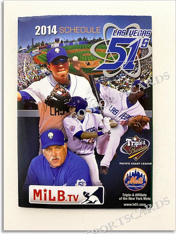 2014 Las Vegas 51s Pocket Schedule