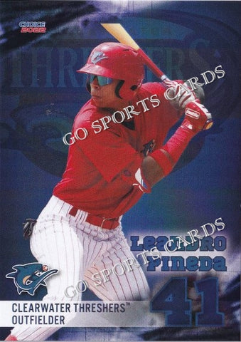 2022 Clearwater Threshers Leandro Pineda