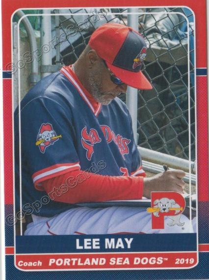 2019 Portland Sea Dogs Lee May