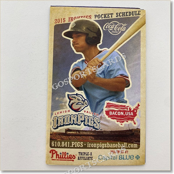 2015 Lehigh Valley IronPigs Pocket Schedule