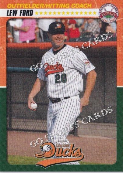 Lew Ford, Long Island Ducks player-coach, still going at 45