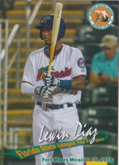 2018 Florida State League Top Prospects FSL Lewin Diaz