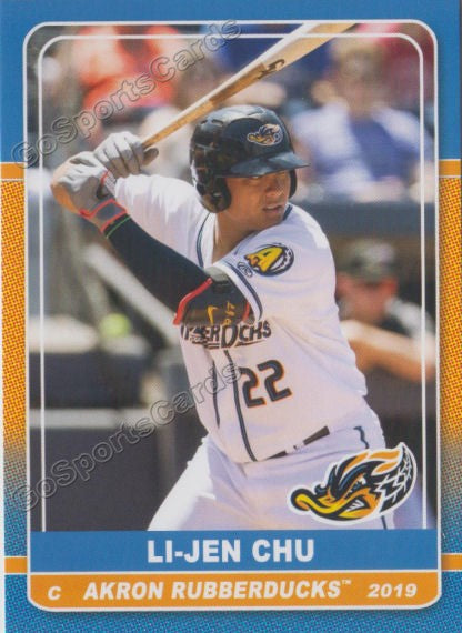 2019 Akron Rubberducks Li Jen Chu