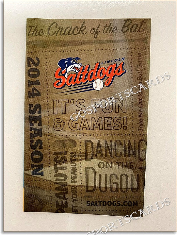 2006 Lincoln Saltdogs Pocket Schedule