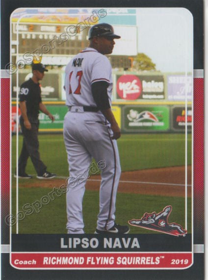 2019 Richmond Flying Squirrels Lipso Nava